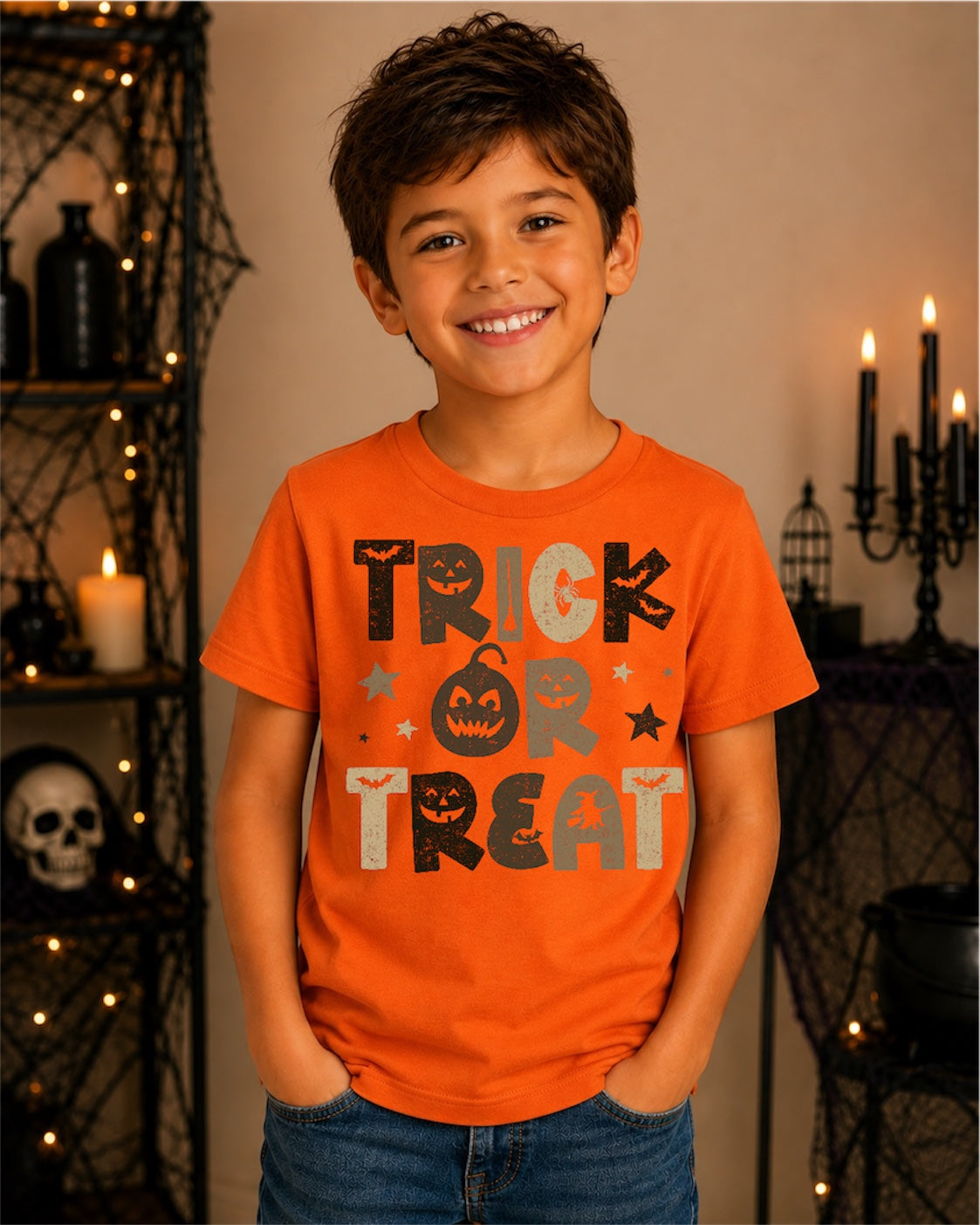 Trick or Treat- neutral colors